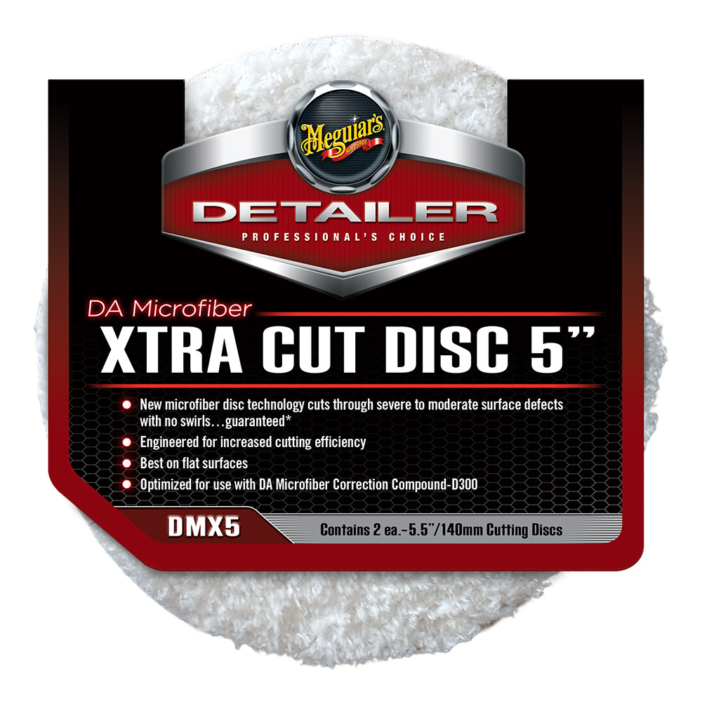 Meguiar's DA Microfiber Xtra Cut Disc - 5" (Pack of 2)