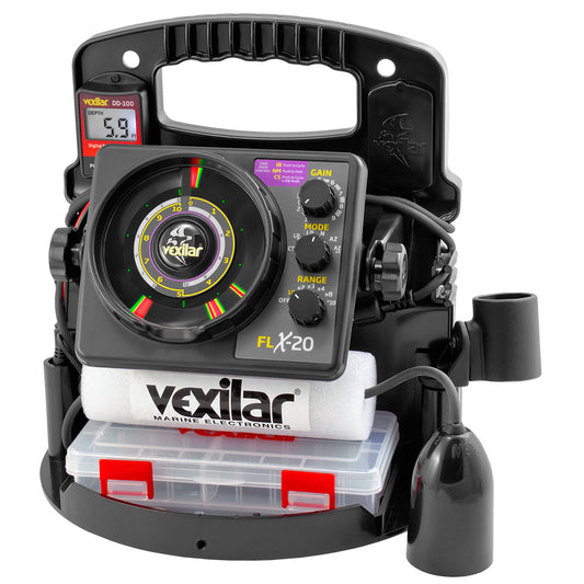 Vexilar FLX-20 Pro Pack II w/12° Ice Ducer & DD-100