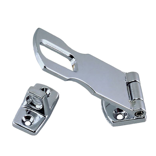 Perko Chrome Plated Zinc Hasp - 3" (Pack of 4)