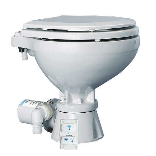 Albin Group Marine Toilet Silent Electric Compact - 12V