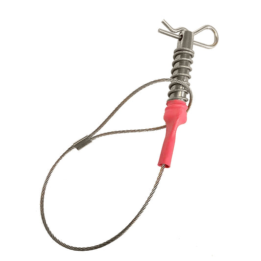 Sea Catch TR3 Spring Loaded Safety Pin - 1/4" Shackle