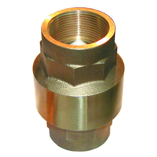 GROCO 1" Bronze In-Line Check Valve (Pack of 2)