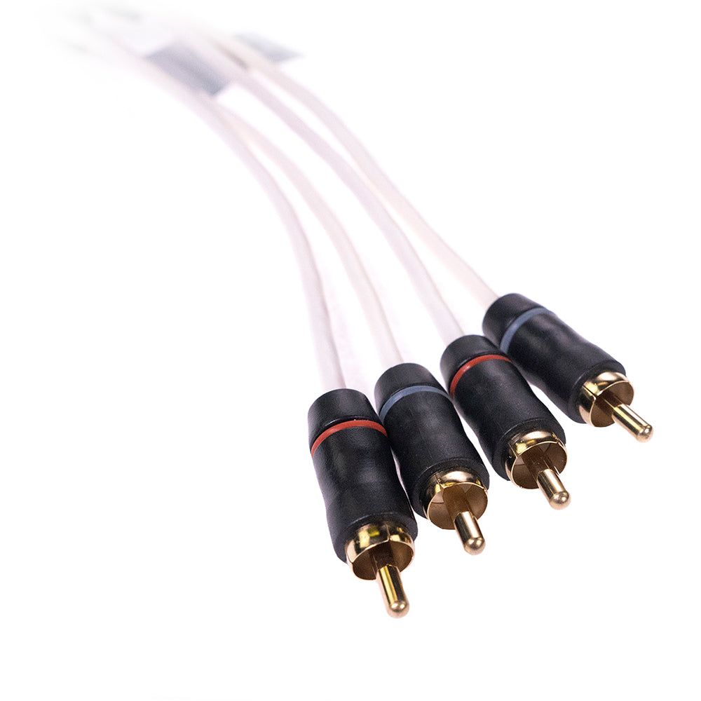 Fusion Performance RCA Cable - 4 Channel - 12'