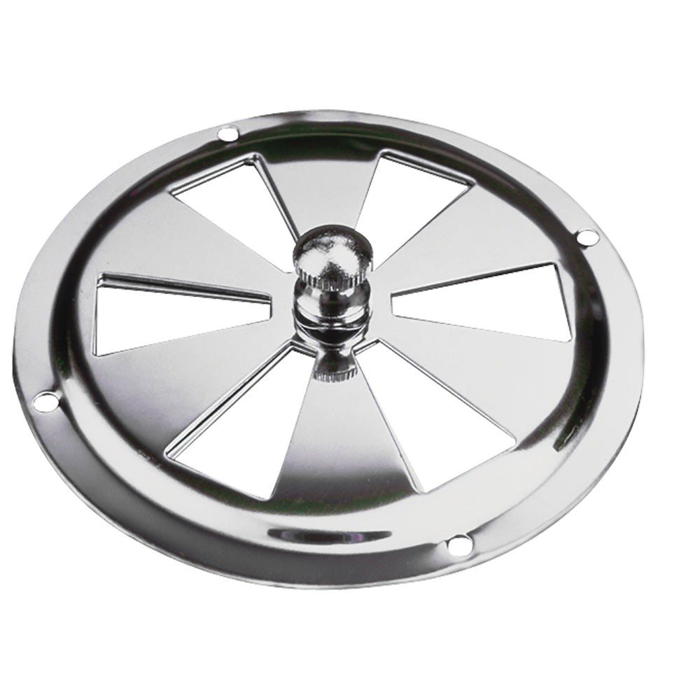 Sea-Dog Stainless Steel Butterfly Vent - Center Knob - 4" (Pack of 6)