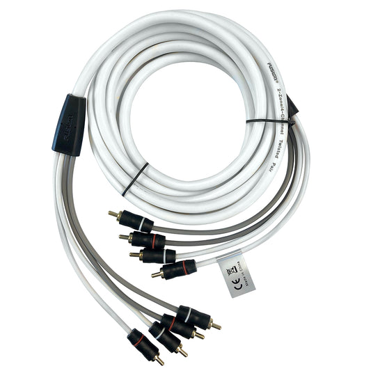 Fusion RCA Cable - 4 Channel - 12' (Pack of 4)