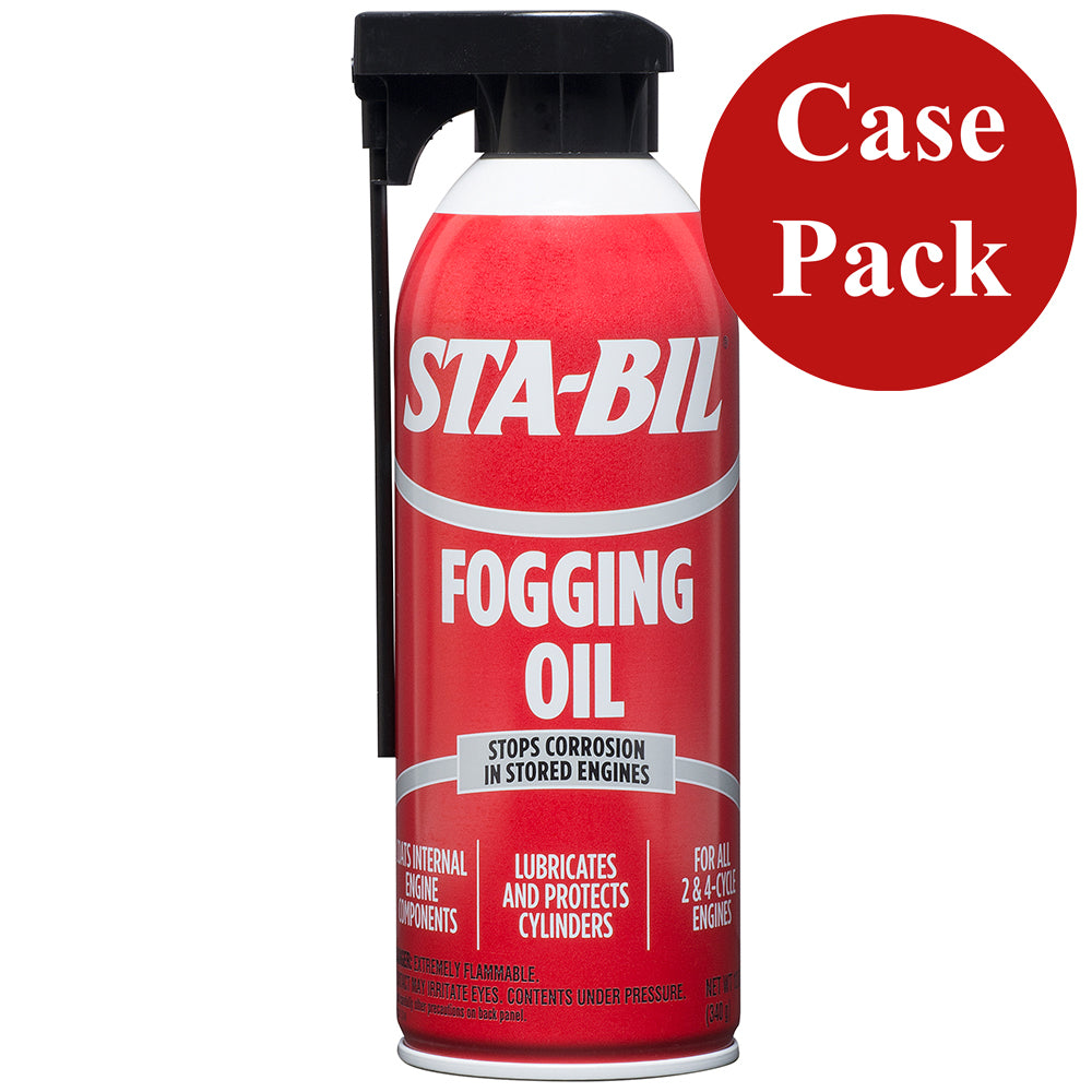 STA-BIL Fogging Oil - 12oz *Case of 6* (Pack of 2)
