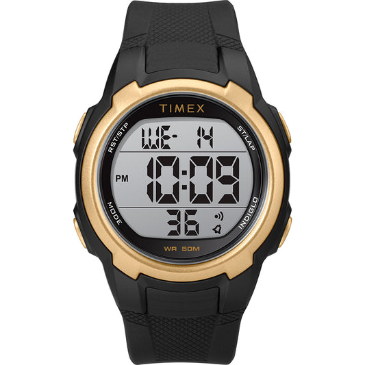 Timex T100 Black/Gold - 150 Lap (Pack of 2)
