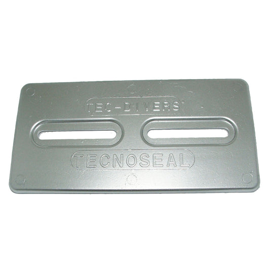 Tecnoseal Aluminum Plate Anode - 12" x 6" x 1/2" (Pack of 2)