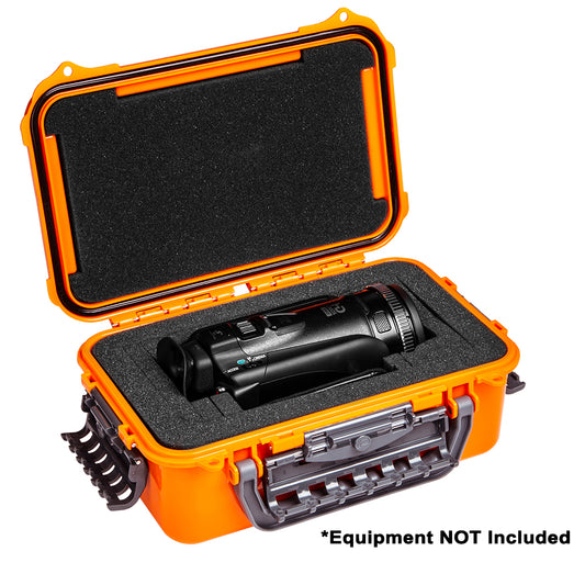Plano Large ABS Waterproof Case - Orange (Pack of 2)
