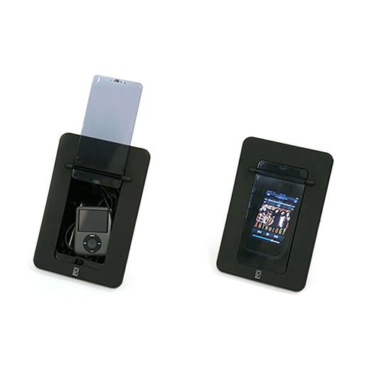 Poly-Planar Spa Side Smartphone Enclosure w/Door - Black (Pack of 4)