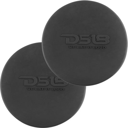 DS18 Silicone Marine Speaker Cover f/6.5" Speakers - Black (Pack of 6)