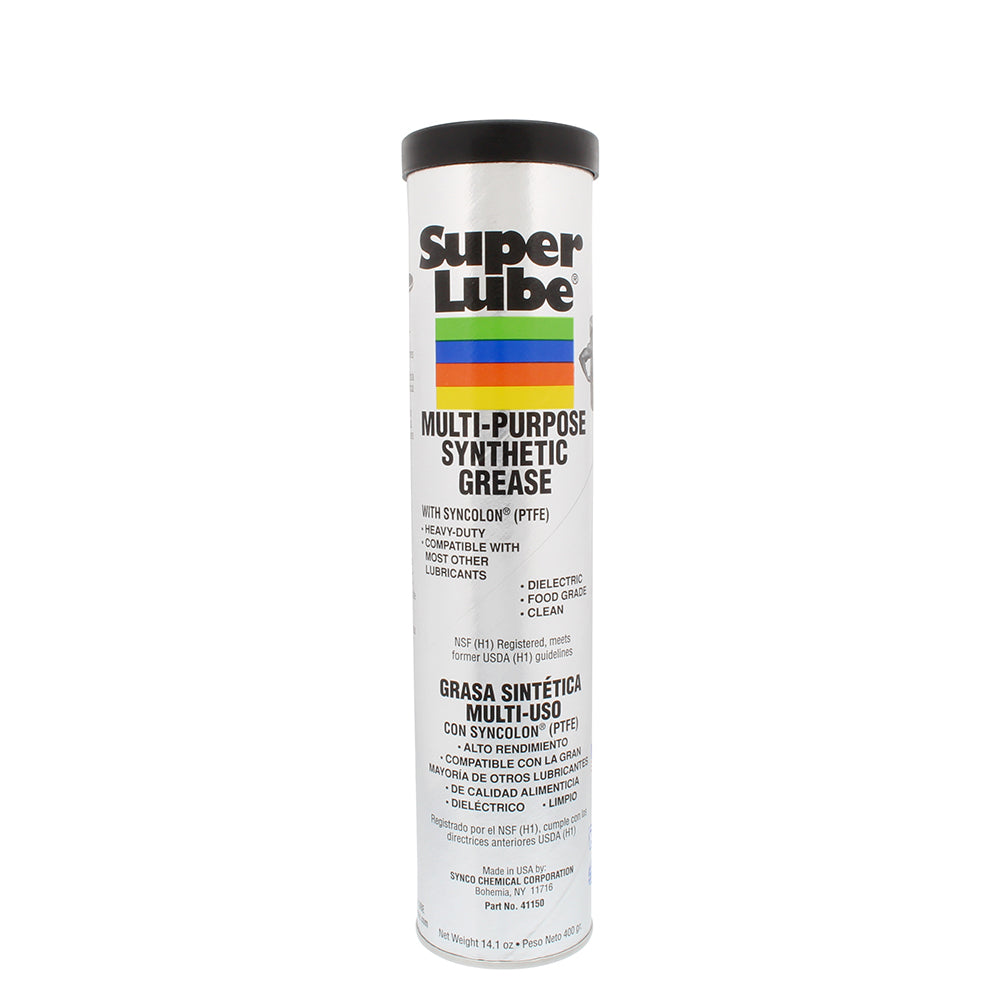 Super Lube Multi-Purpose Synthetic Grease w/Syncolon® - 14.1oz Cartridge (Pack of 6)