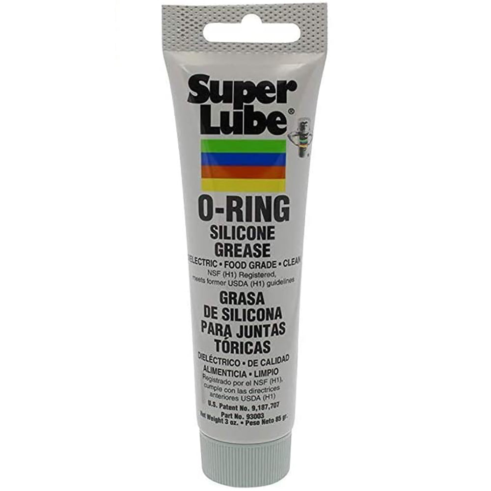 Super Lube O-Ring Silicone Grease - 3oz Tube (Pack of 6)
