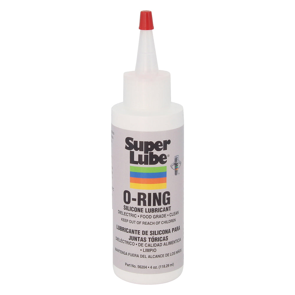 Super Lube O-Ring Silicone Lubricant - 4oz Bottle (Pack of 6)
