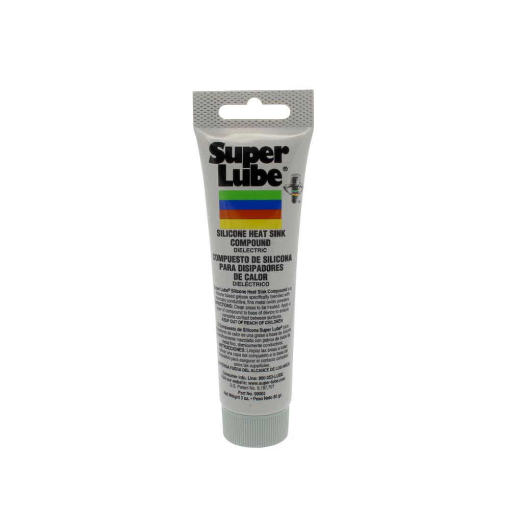 Super Lube Silicone Heat Sink Compound - 3oz Tube (Pack of 6)