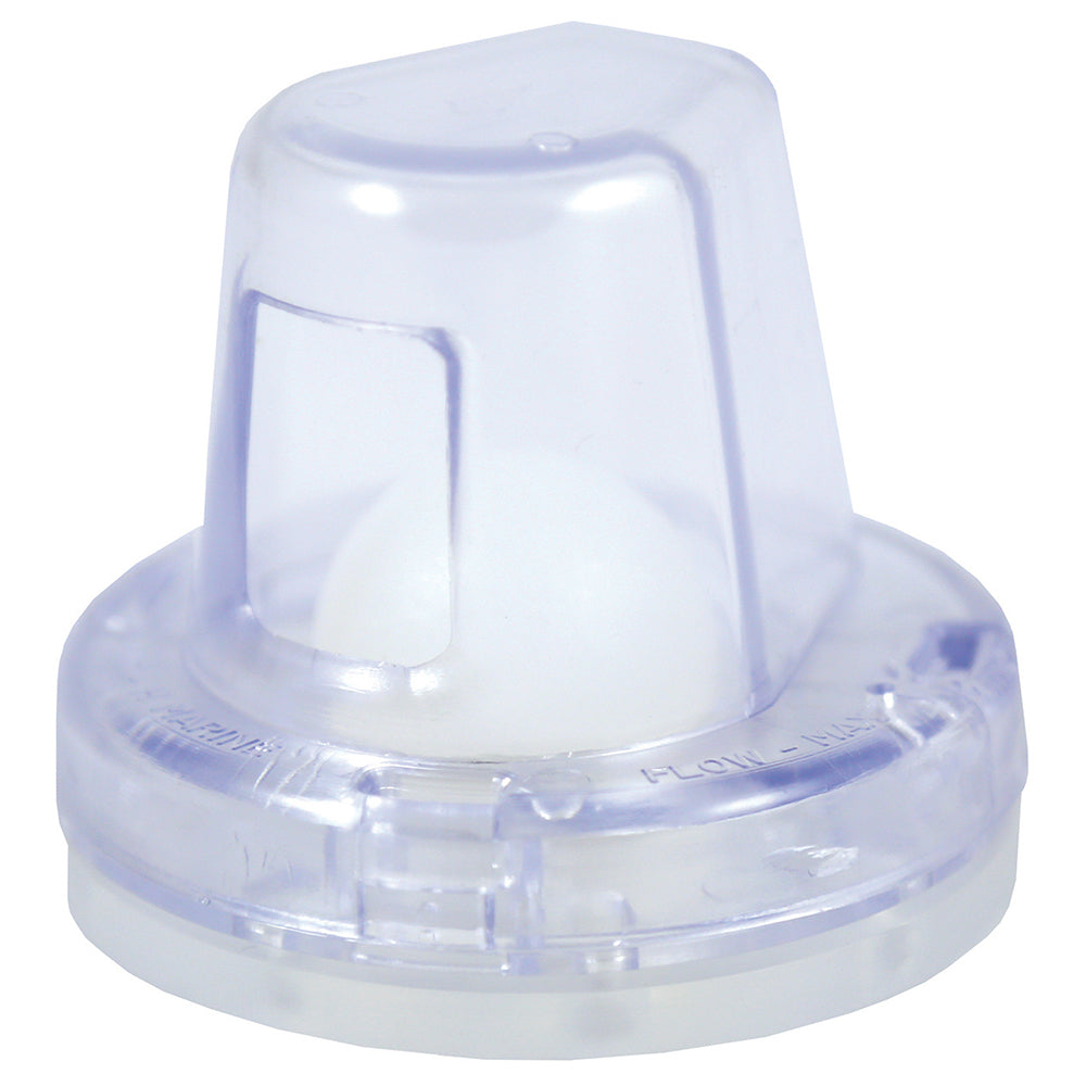 T-H Marine Flow-Max™ Ball Scupper - Clear (Pack of 4)