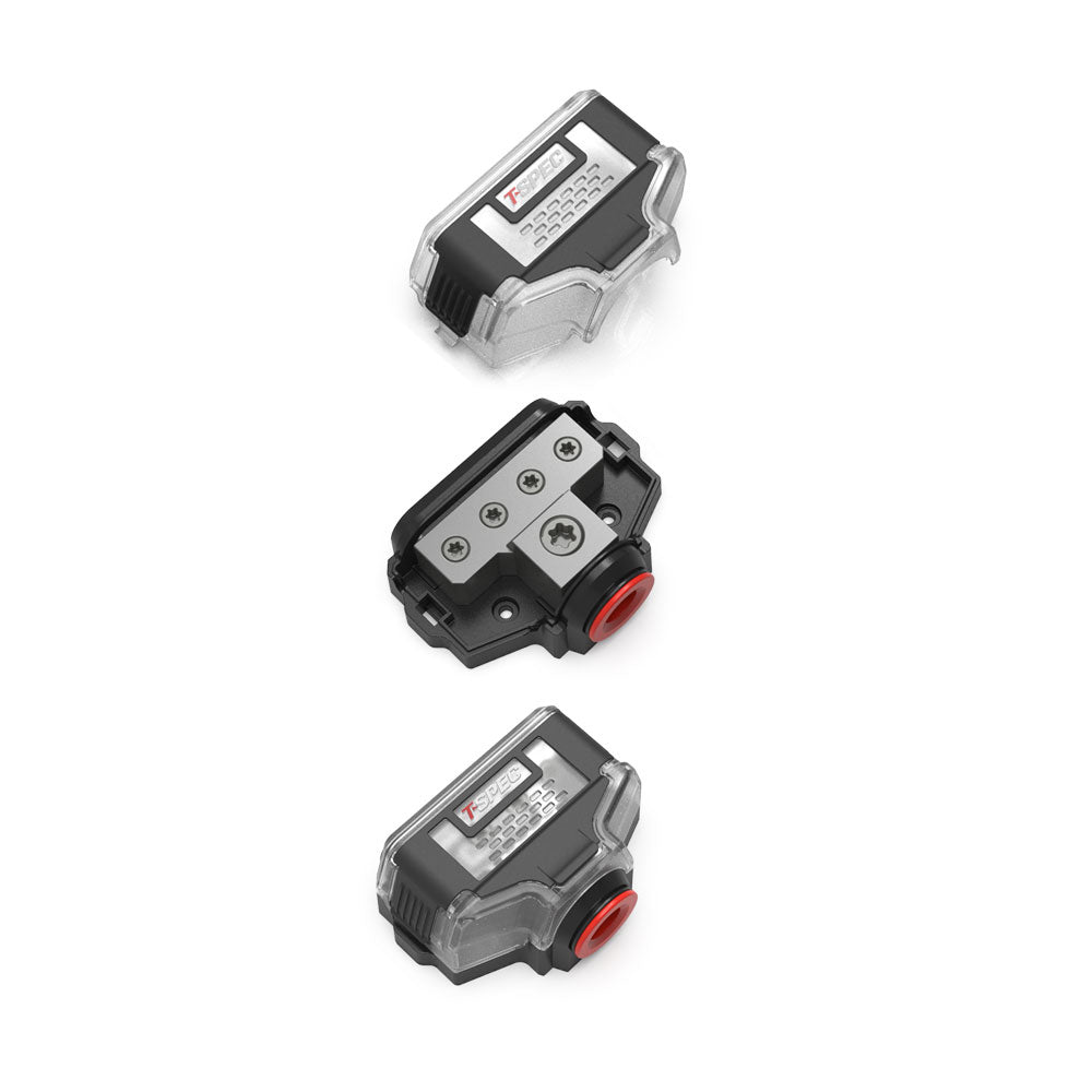 T-Spec VDB4 4-Position Distribution Block w/Cover (Pack of 4)