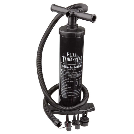 Full Throttle Dual Action Hand Pump - Black (Pack of 2)