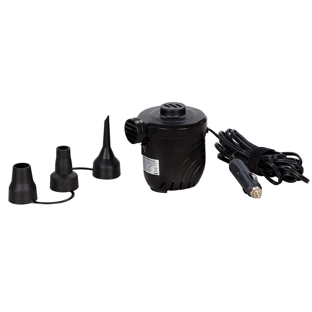 Full Throttle 12V Power Air Pump - Black (Pack of 4)