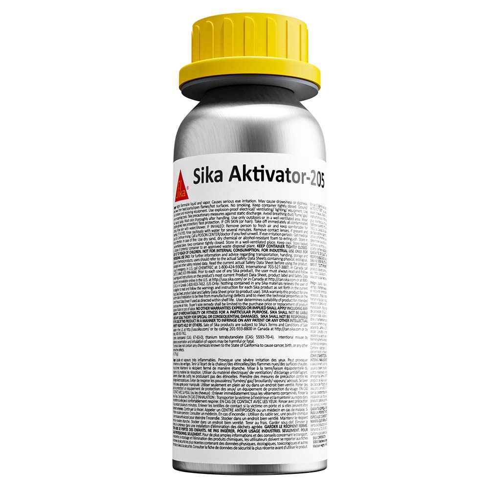Sika Aktivator-205 Clear 250ml Bottle (Pack of 2)