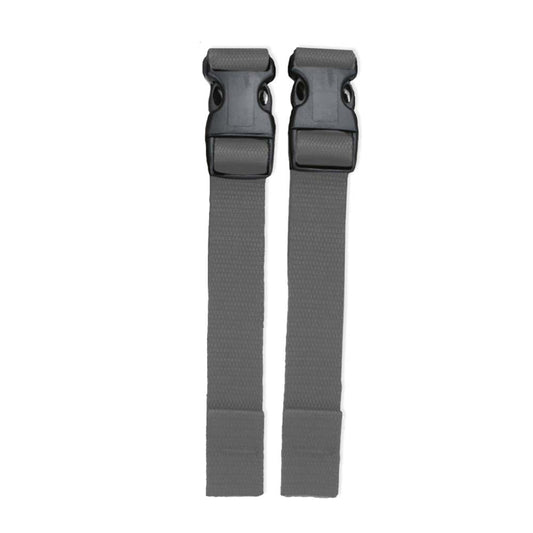 Mustang Crotch Strap Set 2.0 - Grey (Pack of 4)