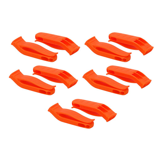 Mustang Signal Whistle - Orange *10-Pack (Pack of 2)