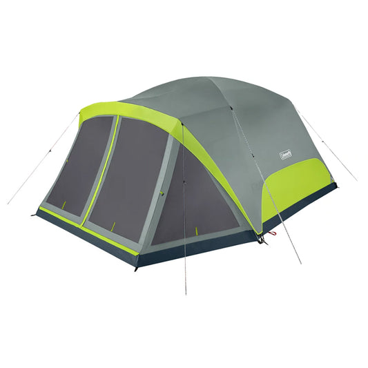 Coleman Skydome™ 8-Person Camping Tent w/Screen Room, Rock Grey