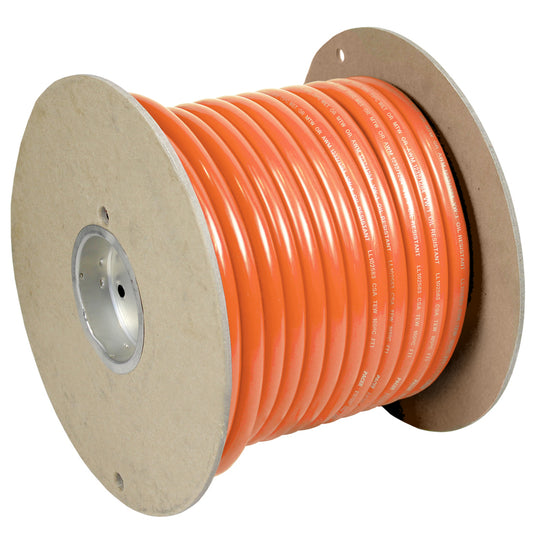 Pacer Orange 6 AWG Battery Cable - 100'