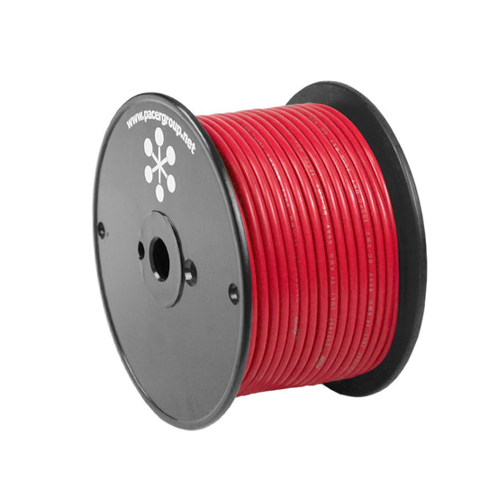 Pacer Red 18 AWG Primary Wire - 100' (Pack of 6)