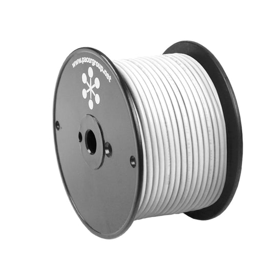 Pacer White 16 AWG Primary Wire - 100' (Pack of 4)
