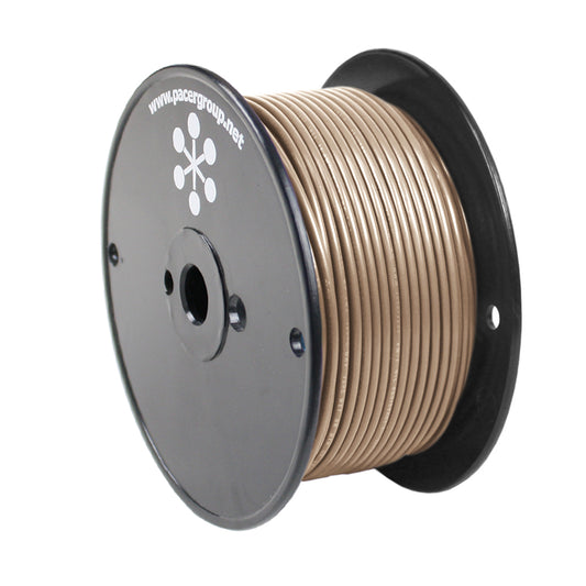 Pacer Tan 16 AWG Primary Wire - 250' (Pack of 2)
