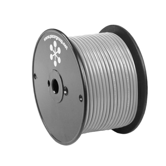 Pacer Grey 12 AWG Primary Wire - 100' (Pack of 2)