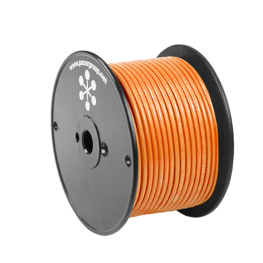 Pacer Orange 10 AWG Primary Wire - 100'
