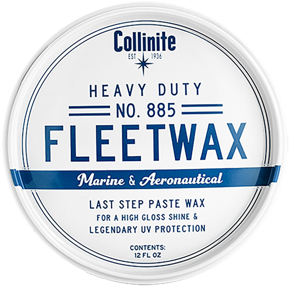 Collinite 885 Heavy Duty Fleetwax Paste - 12oz (Pack of 4)