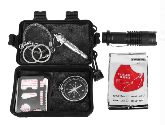 6 in 1 Emergency Survival Equipment Kit