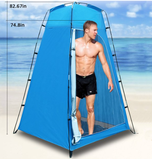Shower Tent Portable Changing Room Privacy Tent, Instant Outdoor Shower Tent