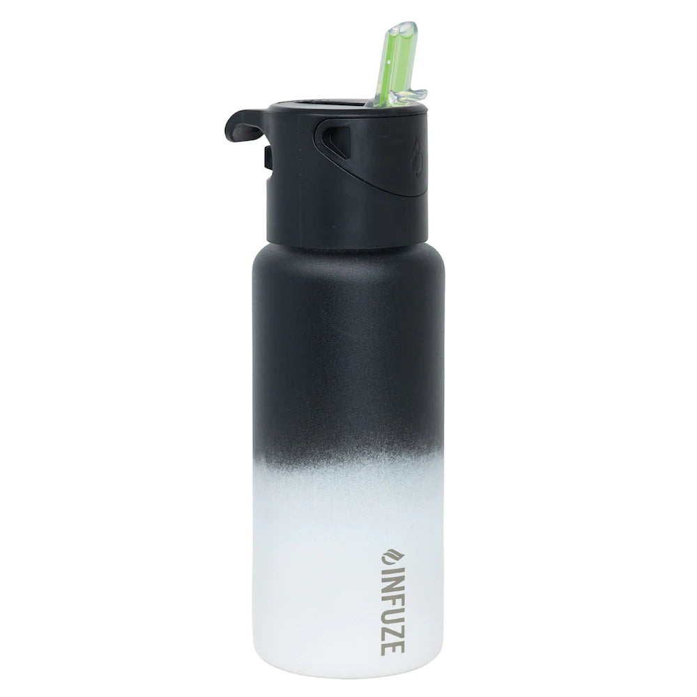 Infuze - 32oz Storm Vessel Water Bottle with Flavor Lid