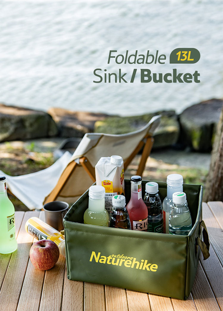 Naturehike Large Capacity Foldable Portable Camping Water Bucket