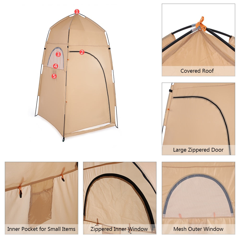 Portable Outdoor Privacy Tent