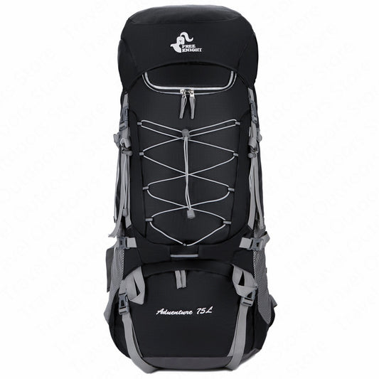 75L Big Capacity Nylon Waterproof Hiking Backpack